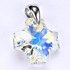 Kříž 20 mm Crystal AB