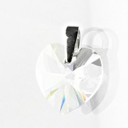 Srdce 10 mm Crystal