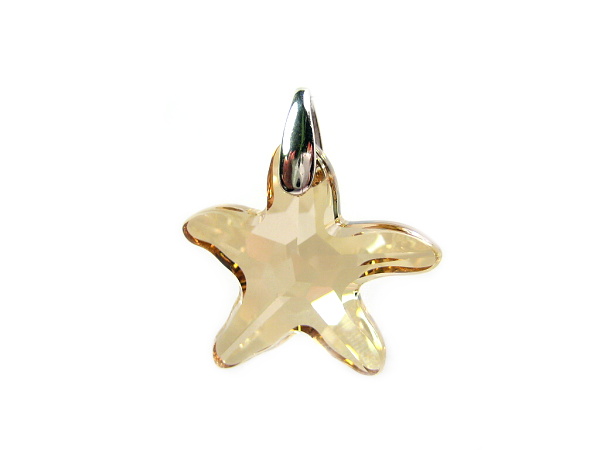 Mořská Hvězda 20mm Crystal Golden Shadow