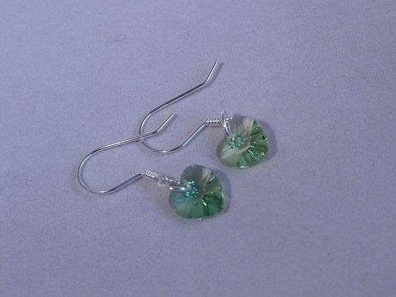Set srdce Peridot