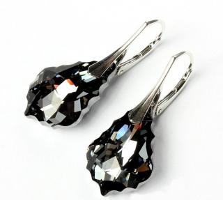 Náušnice Baroko 16 mm Silver