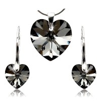 Set srdce Silver