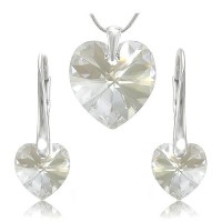 Set srdce Crystal