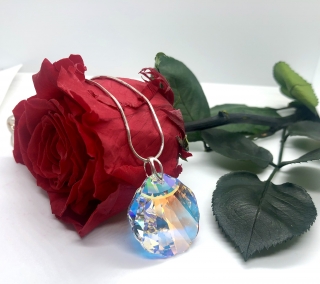 Mušle 28 mm Crystal AB