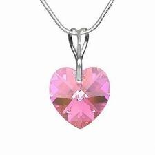 Srdce 18 mm Light Rose