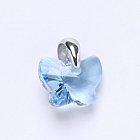 Motýl 20 mm Aquamarine